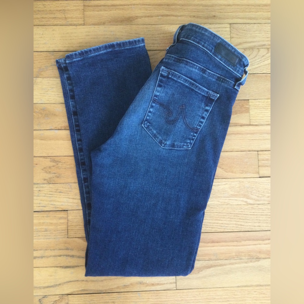 AG Mari High-Rise Straight Jeans